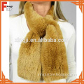 Wholesale Hand Knitted Scarf Rex Rabbit Fur